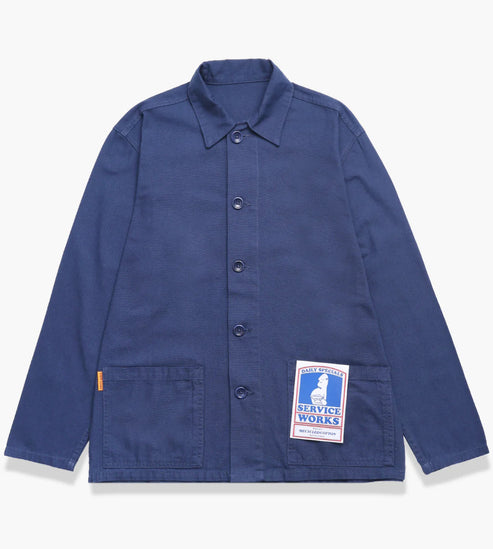 SERVICE WORKS TRADE JACKET IN NAVY product view