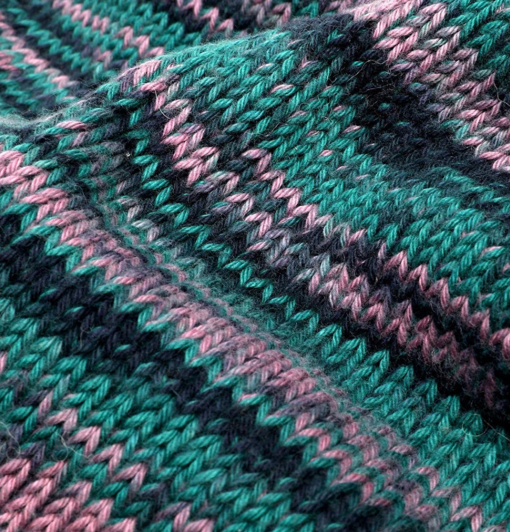 CORRIDOR SPACE DYE CARDIGAN IN ALPINE in ALPINE — view 2
