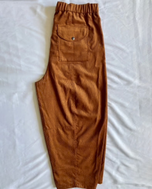 WHITEHILL MERCANTILE CO. MULL TROUSER IN CINNAMON product view