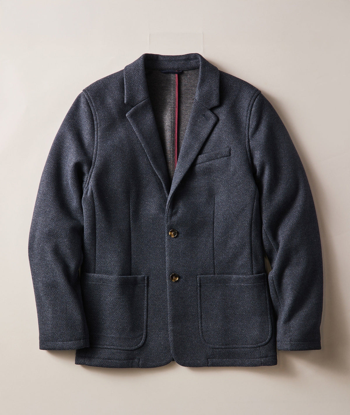 MARINE LAYER PACIFICA WOOL BLAZER - DARK NAVY