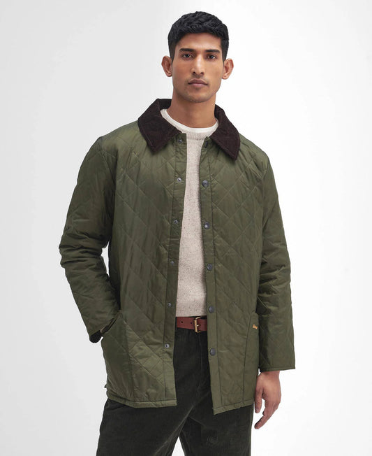 Barbour Heritage Liddesdale Quilt Jacket In Olive - Rent with Thred