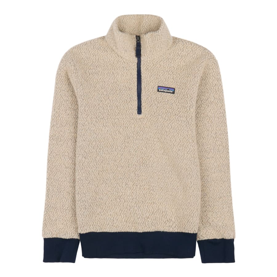 PATAGONIA WOOLYESTER FLEECE PULLOVER IN OATMEAL HEATHER