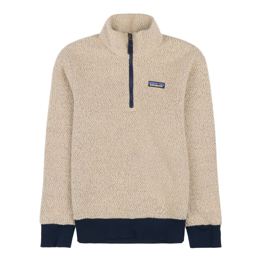 PATAGONIA WOOLYESTER FLEECE PULLOVER IN OATMEAL HEATHER in OATMEAL HEATHER — main product view