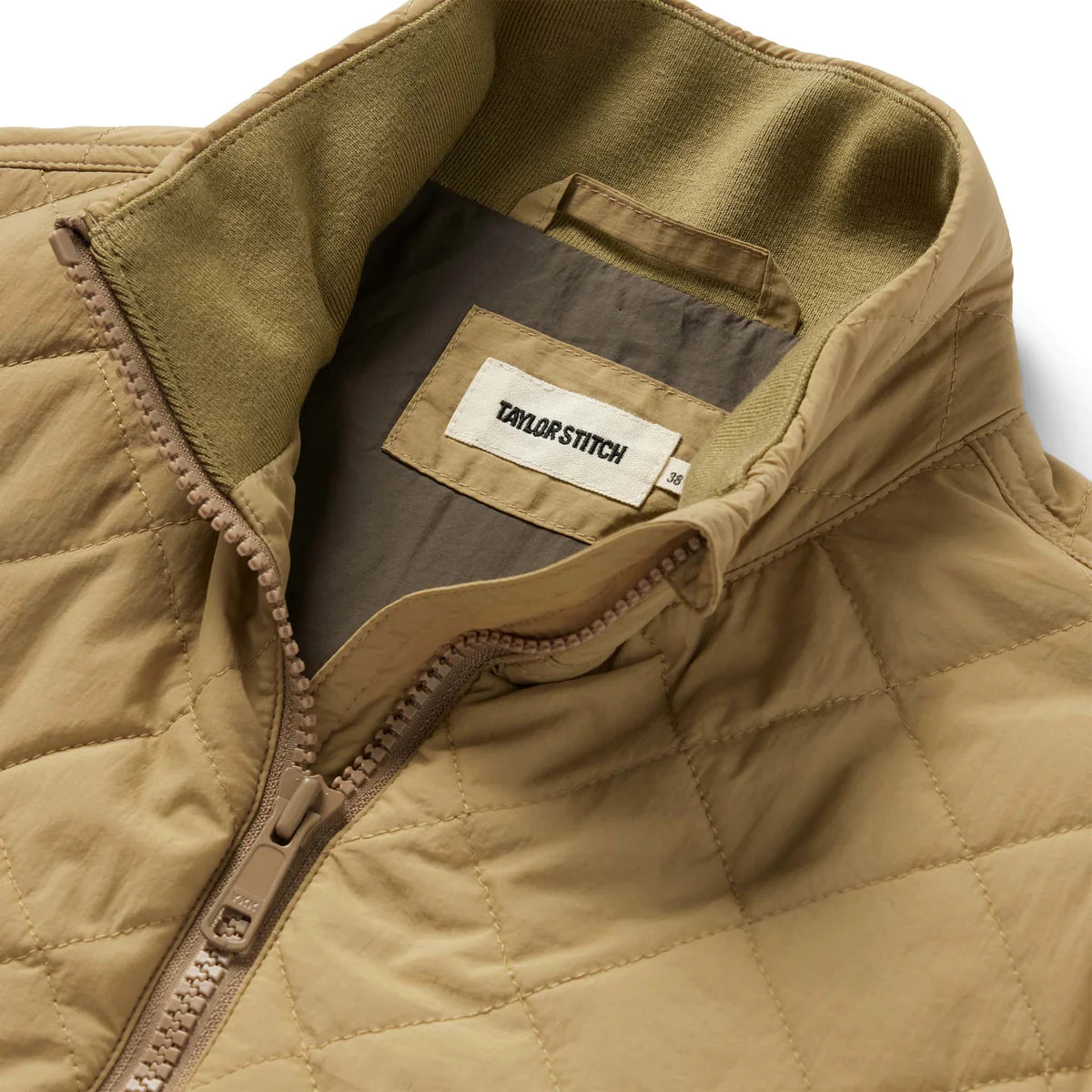 TAYLOR STITCH VERTICAL JACKET IN KHAKI in KHAKI — view 2