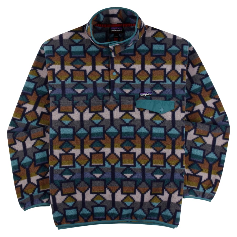PATAGONIA LIGHTWEIGHT SYNCHILLA SNAP PULLOVER IN NEW NAVY