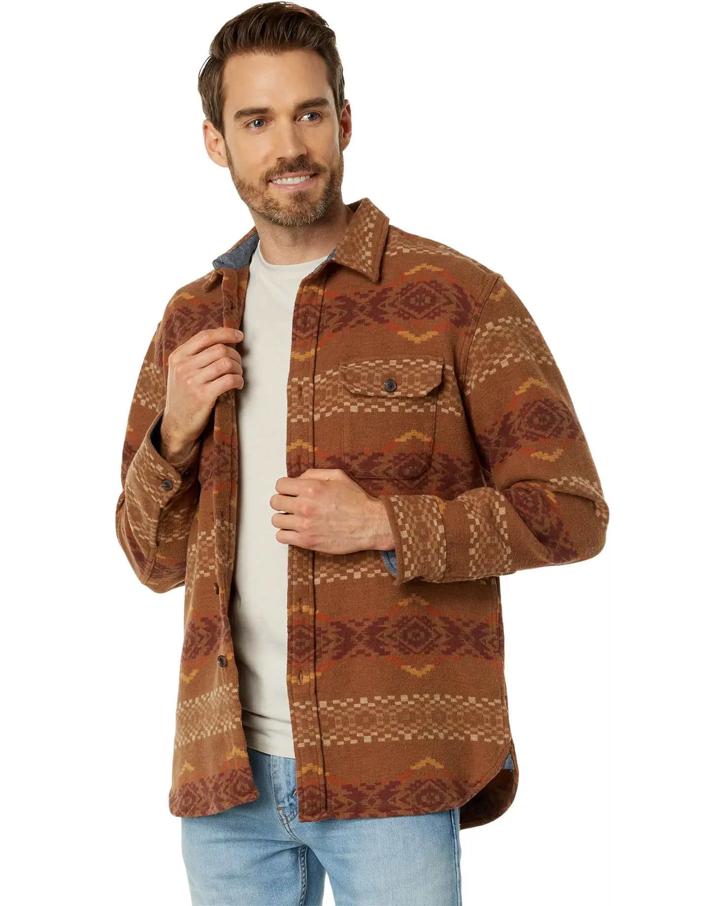 PENDELTON BEACH SHIRT IN CARRICO LAKE in CARRICO LAKE — main product view