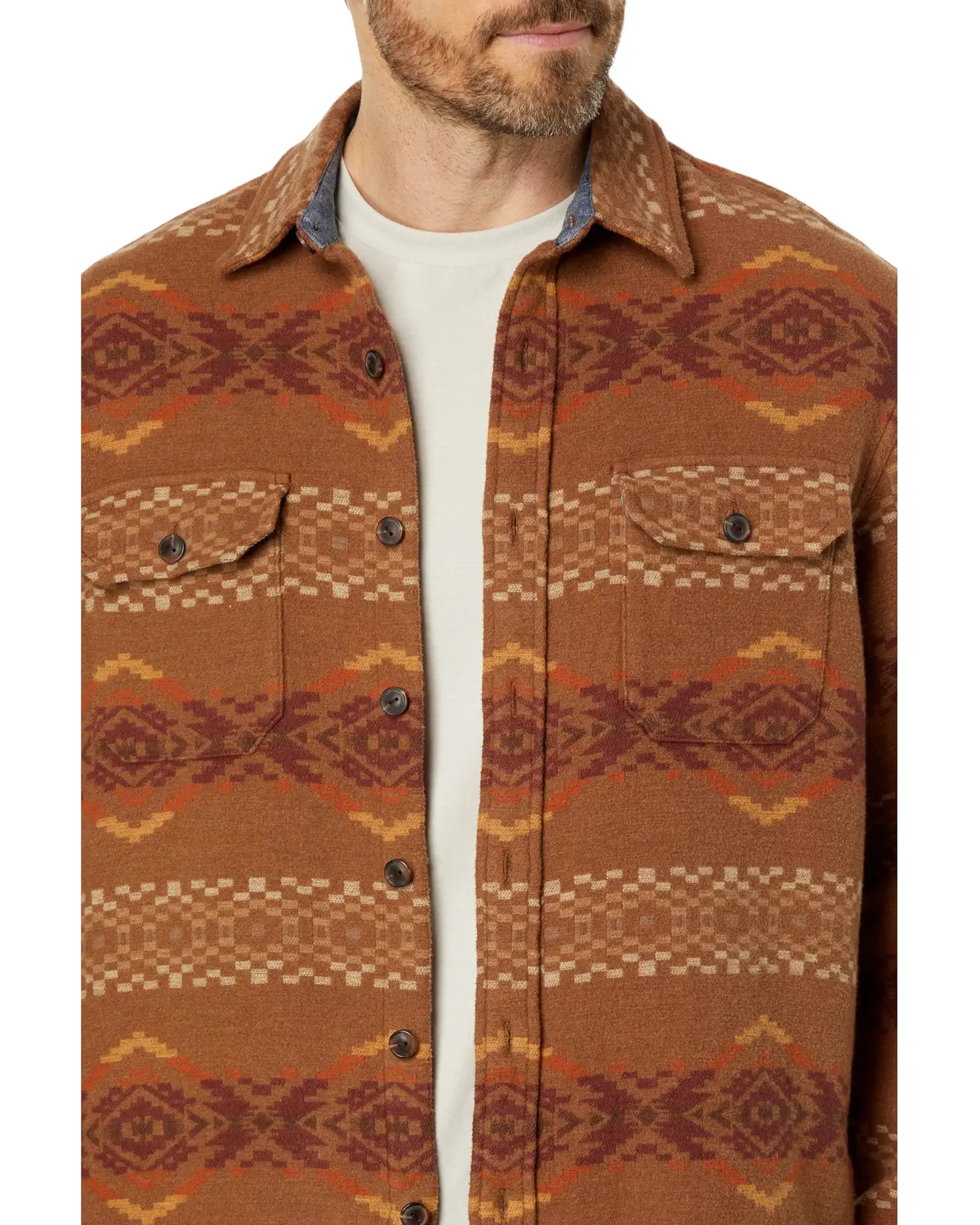 PENDELTON BEACH SHIRT IN CARRICO LAKE in CARRICO LAKE — view 3