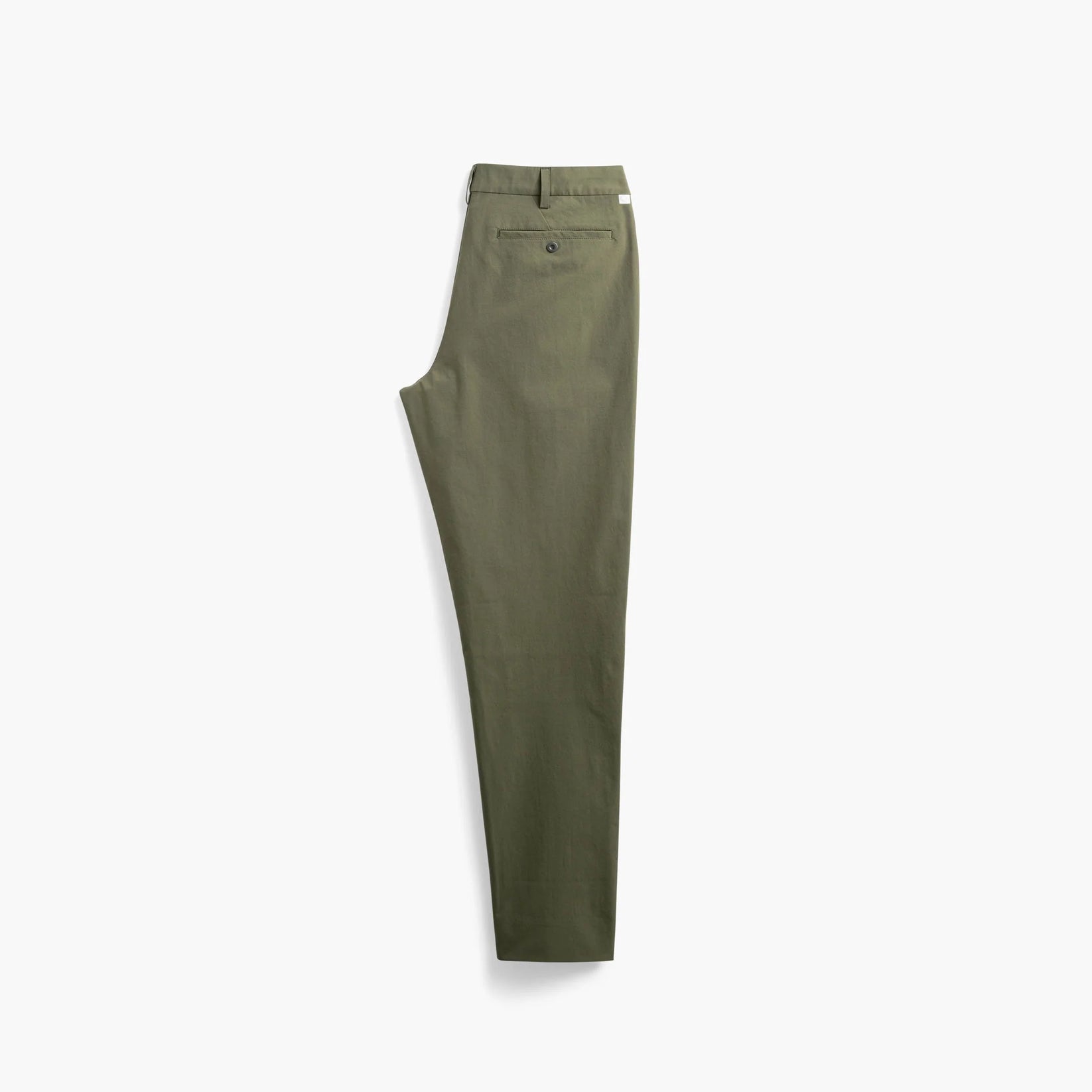 MINISTRY OF SUPPLY PACE POPLIN CHINO IN OLIVE in OLIVE — view 2