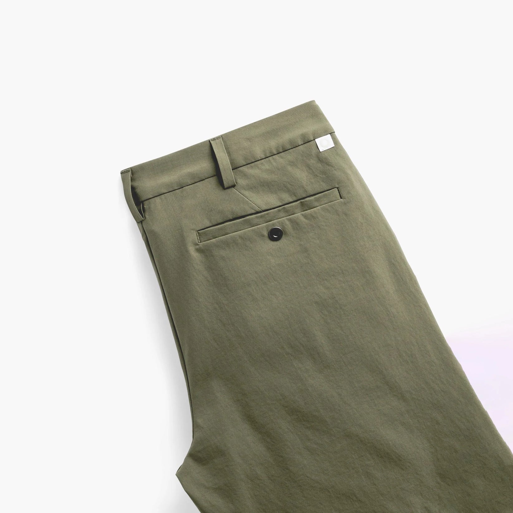 MINISTRY OF SUPPLY PACE POPLIN CHINO IN OLIVE in OLIVE — view 4