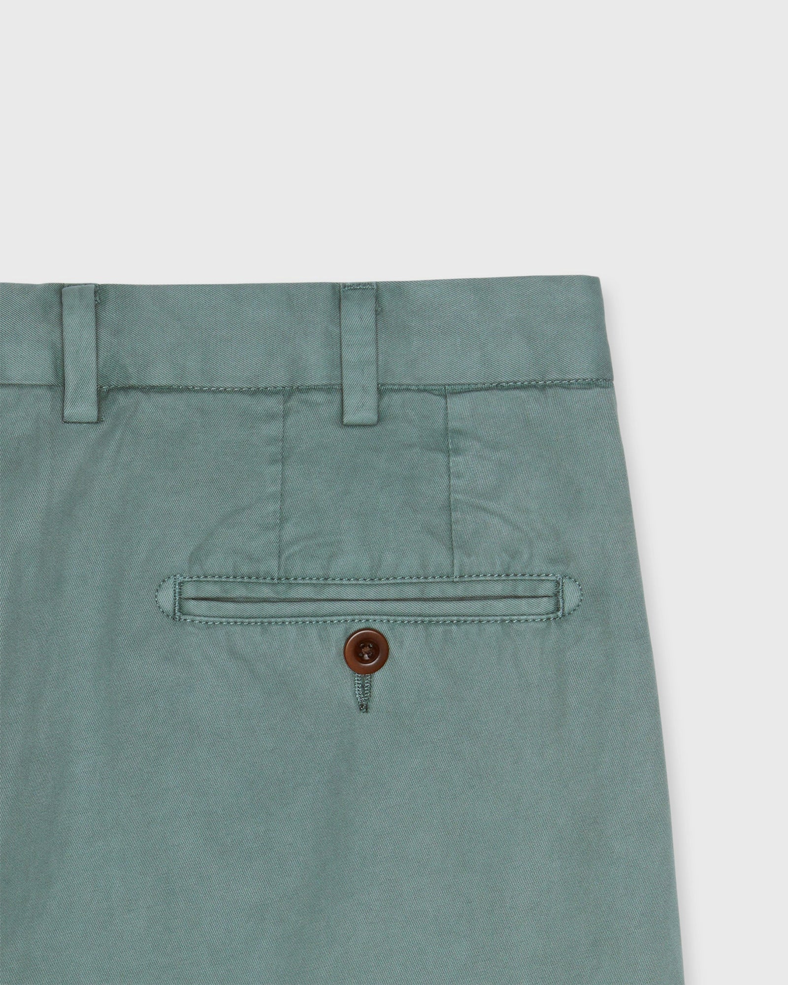 SID MASHBURN GARMENT-DYED SPORT TROUSER IN CLOVER LIGHTWEIGHT TWILL in CLOVER LIGHTWEIGHT TWILL — view 2