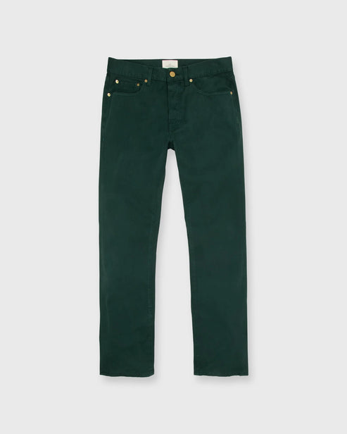 SID MASHBURN SLIM STRAIGHT 5-POCKET PANT IN SPRUCE BEDFORD CORD product view