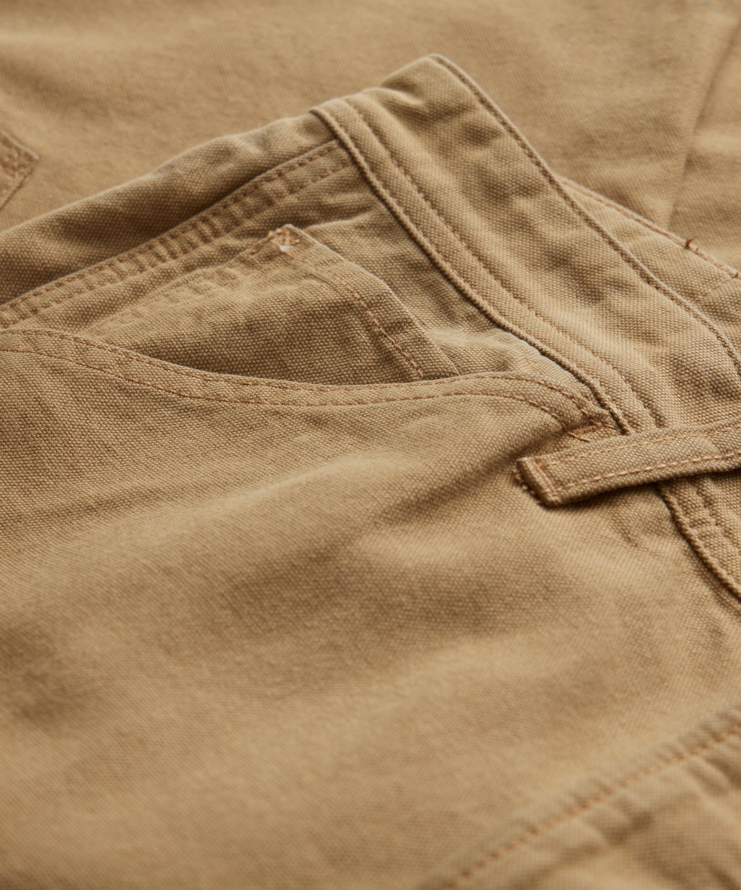 TODD SNYDER HEAVY TWILL WELDER PANT IN BAJA DUNES in BAJA DUNES — view 2