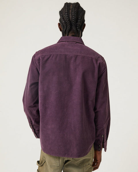 CORRIDOR CORDUROY LS IN PURPLE in PURPLE — view 2