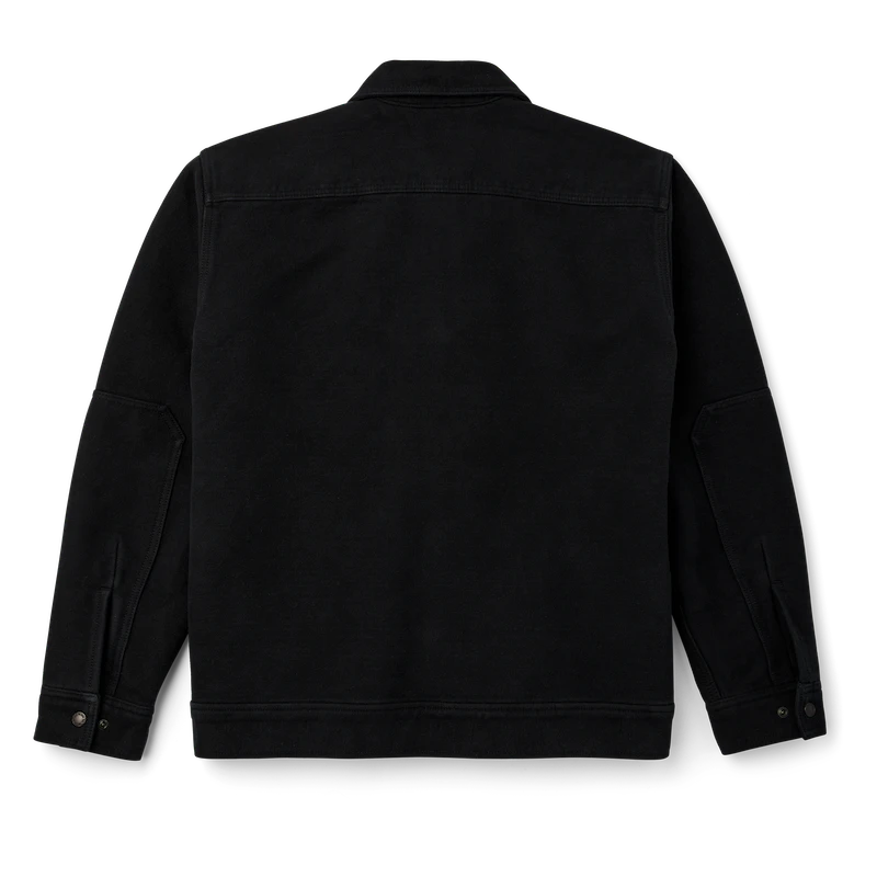 FILSON BEARTOOTH CAMP JACKET IN NAVY BLACK in NAVY BLACK — view 2