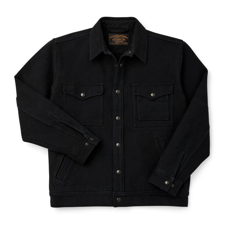 FILSON BEARTOOTH CAMP JACKET IN NAVY BLACK in NAVY BLACK — main product view