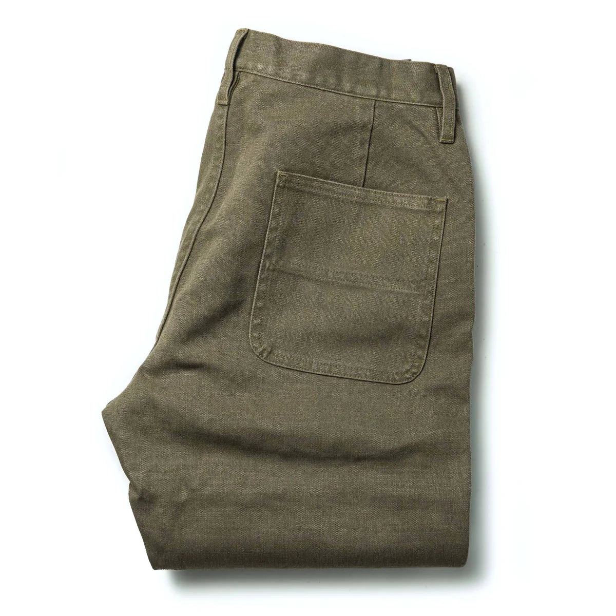 TAYLOR STITCH THE CAMP PANT IN STONE BOSS DUCK