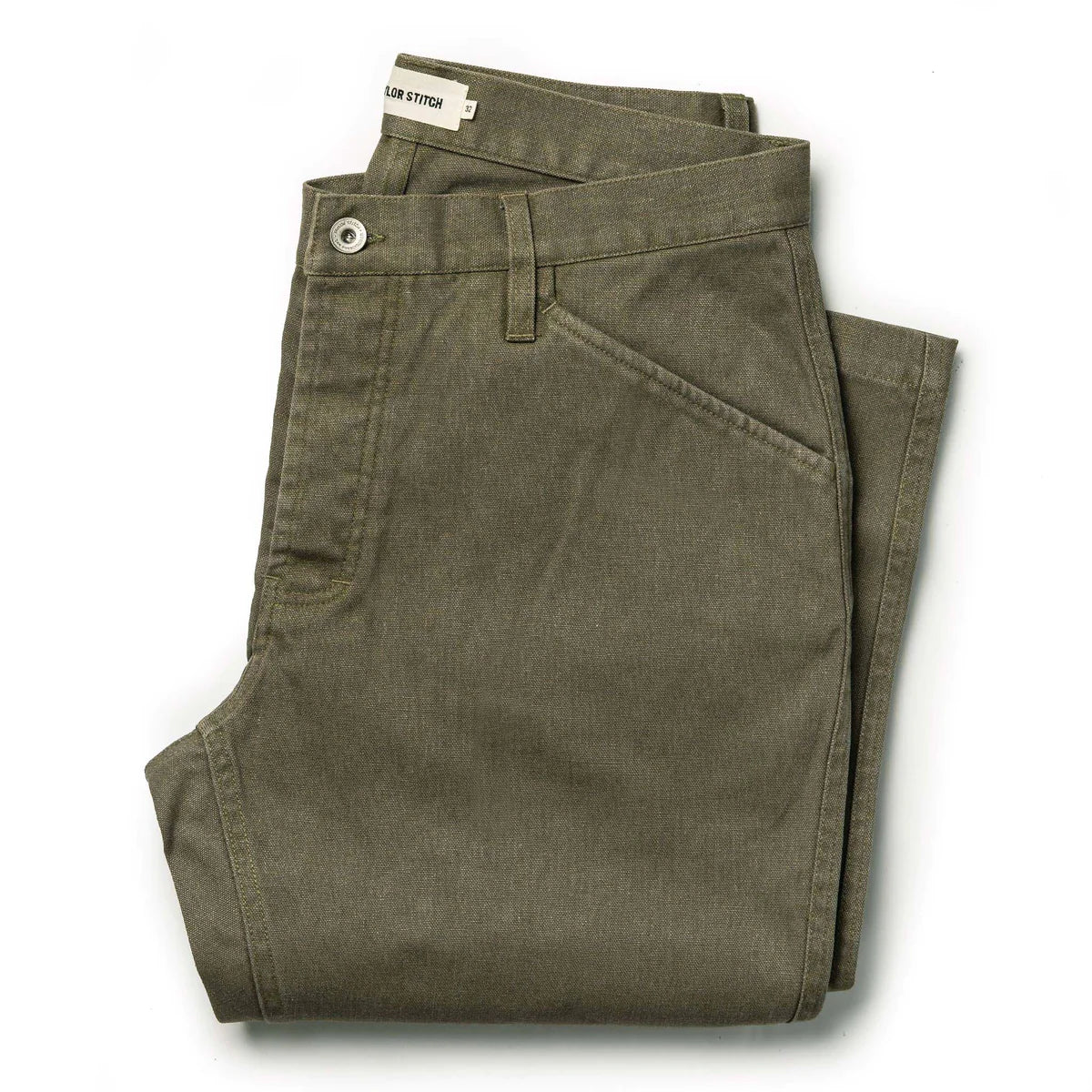 TAYLOR STITCH THE CAMP PANT IN STONE BOSS DUCK in STONE BOSS DUCK — main product view