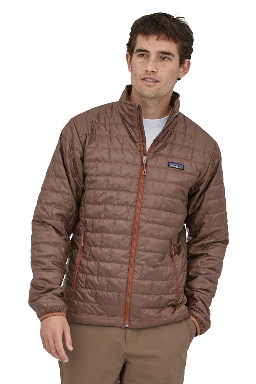 PATAGONIA NANO PUFF JACKET IN CONE BROWN in CONE BROWN — view 2