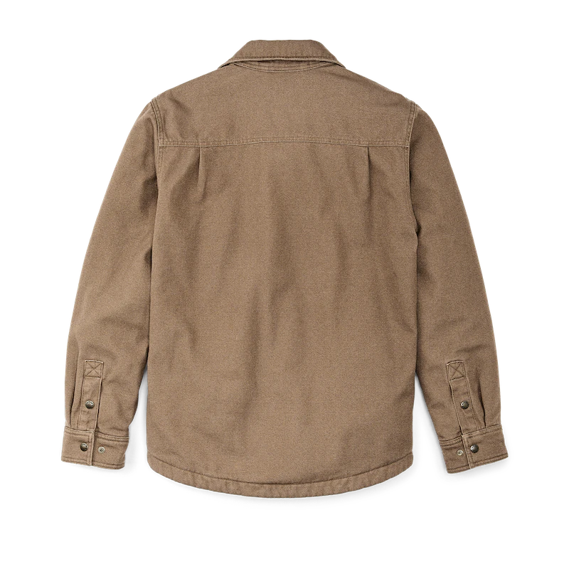 FILSON FLEECE LINED JAC-SHIRT IN KANGAROO in KANGAROO — view 2