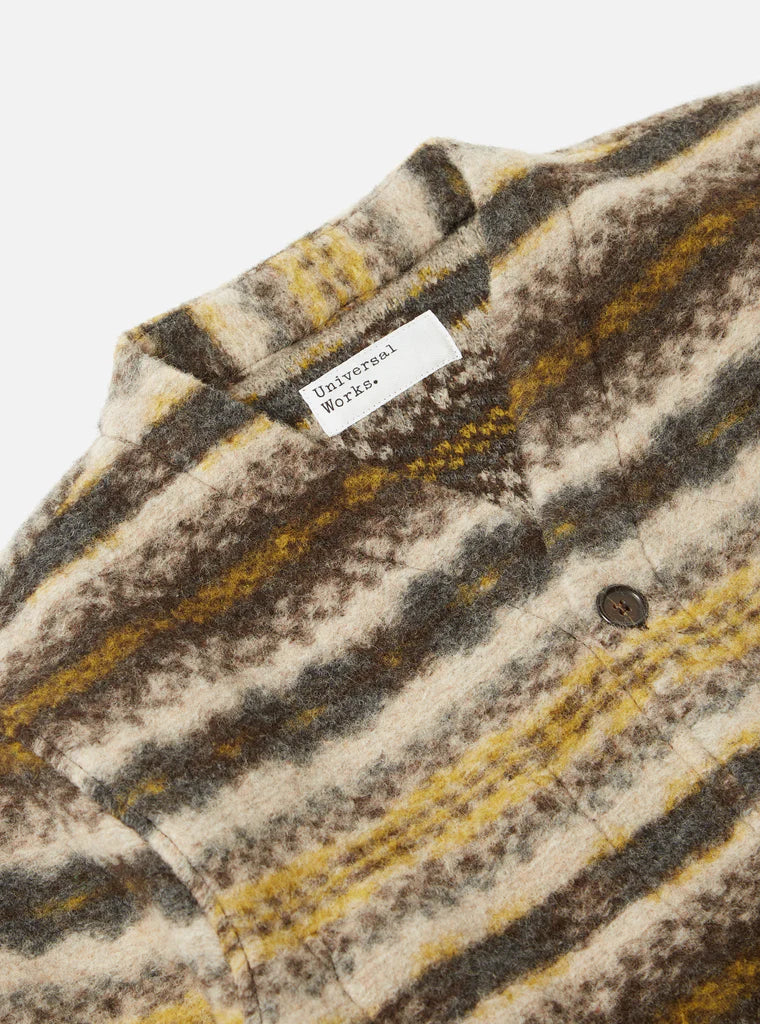 UNIVERSAL WORKS CARDIGAN IN FAIRISLE MERINO MIX in FAIRISLE MERINO MIX — view 5