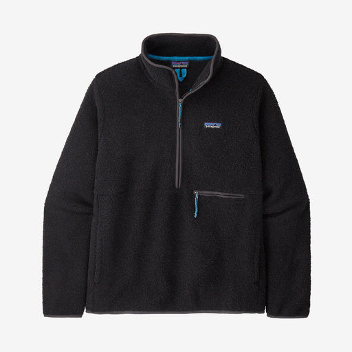 PATAGONIA RECLAIMED FLEECE JACKET IN INK BLACK