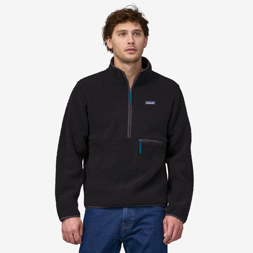 PATAGONIA RECLAIMED FLEECE JACKET IN INK BLACK in INK BLACK — view 2