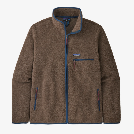 PATAGONIA RECLAIMED FLEECE JACKET IN TOPSOIL