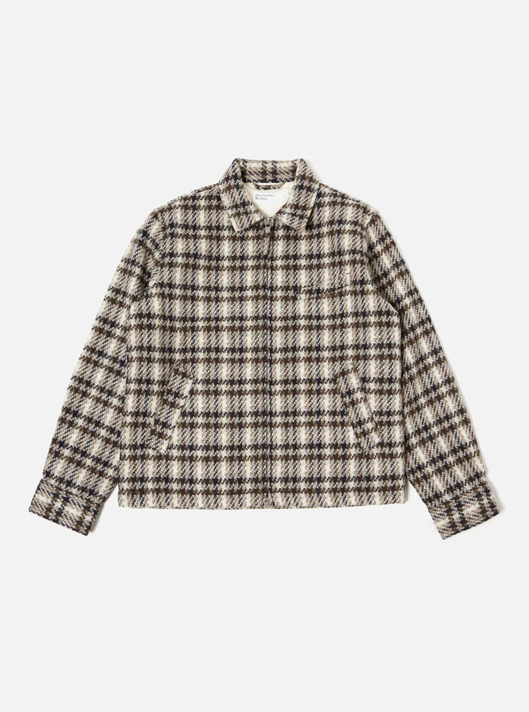 UNIVERSAL WORKS WINDCHEATER II IN GREY CORTINA TWEED in GREY CORTINA TWEED — main product view