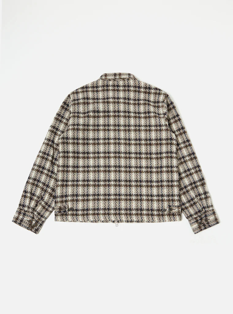 UNIVERSAL WORKS WINDCHEATER II IN GREY CORTINA TWEED in GREY CORTINA TWEED — view 2