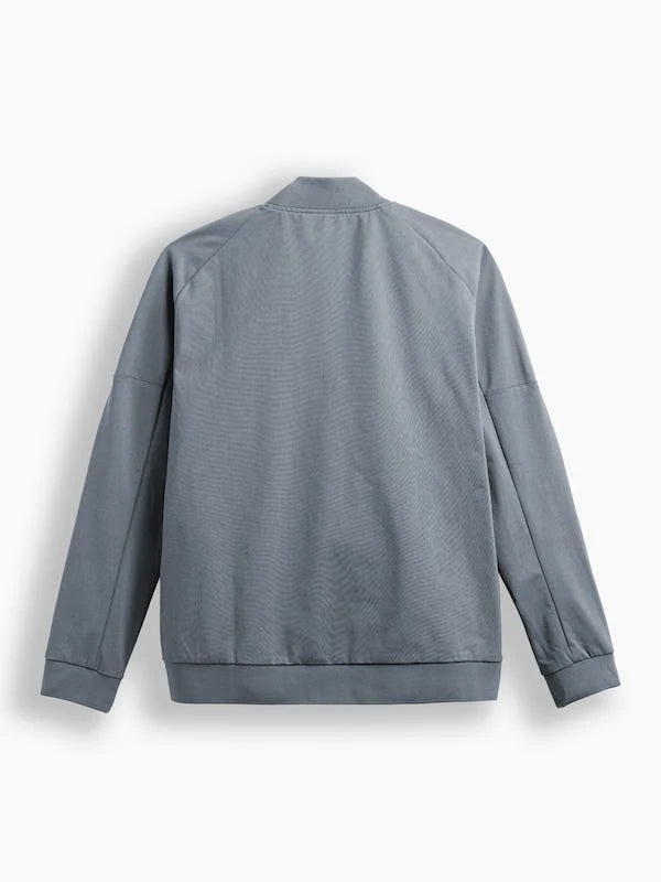 MINISTRY OF SUPPLY KINETIC BOMBER JACKET IN SLATE GREY