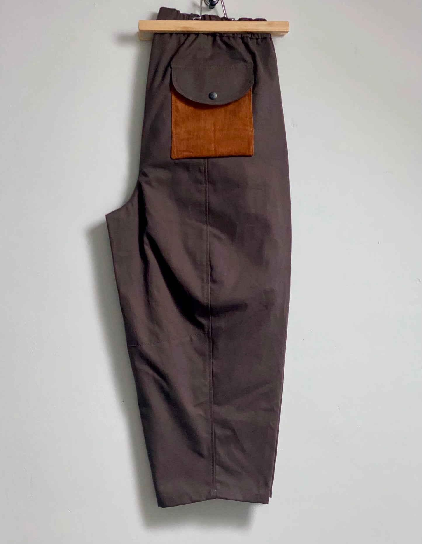 WHITEHILL MERCANTILE CO. MULL TROUSER IN COCOA