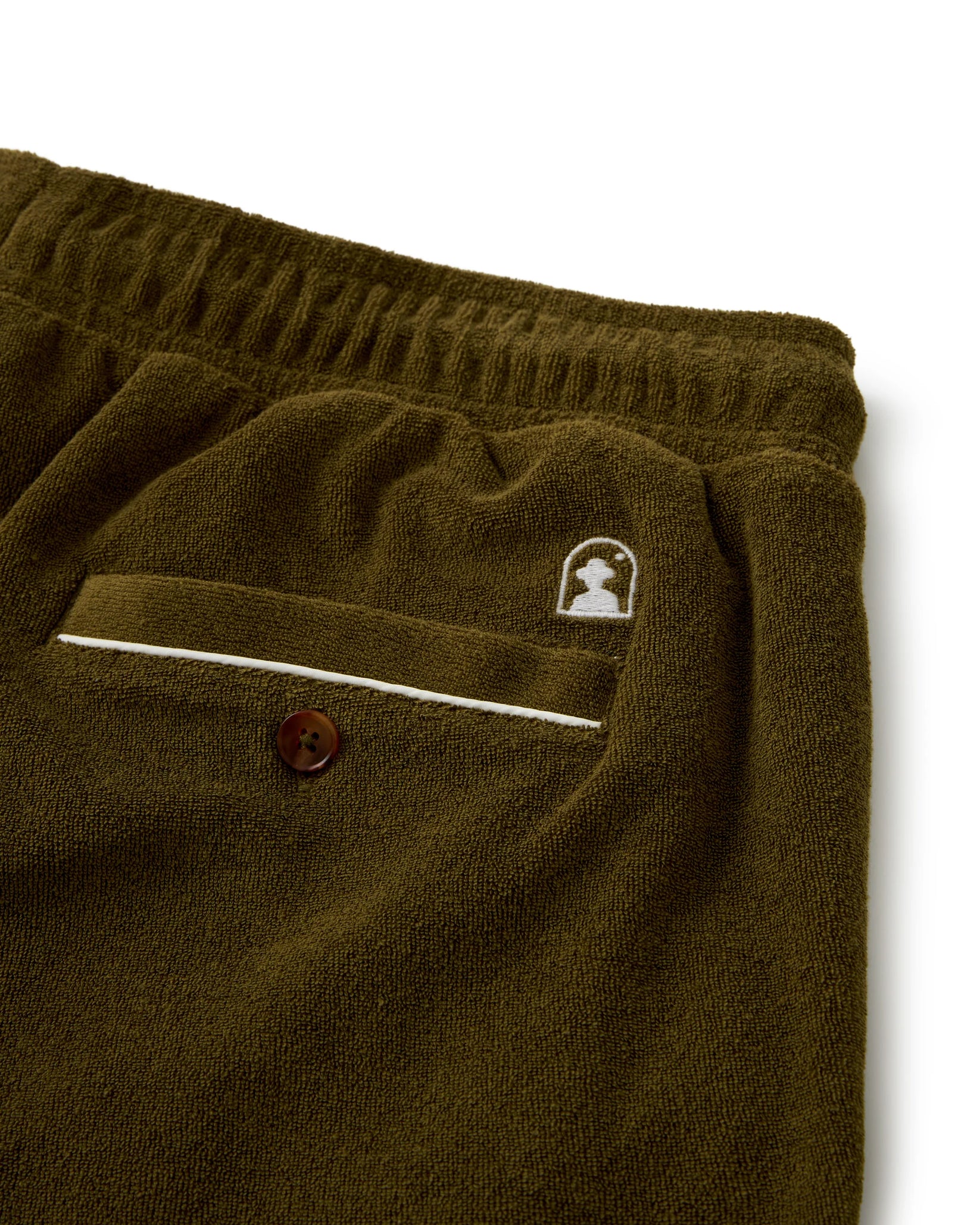 DANDY DEL MAR THE GAUCHO SHORT IN ARBEQUINA in ARBEQUINA — view 4