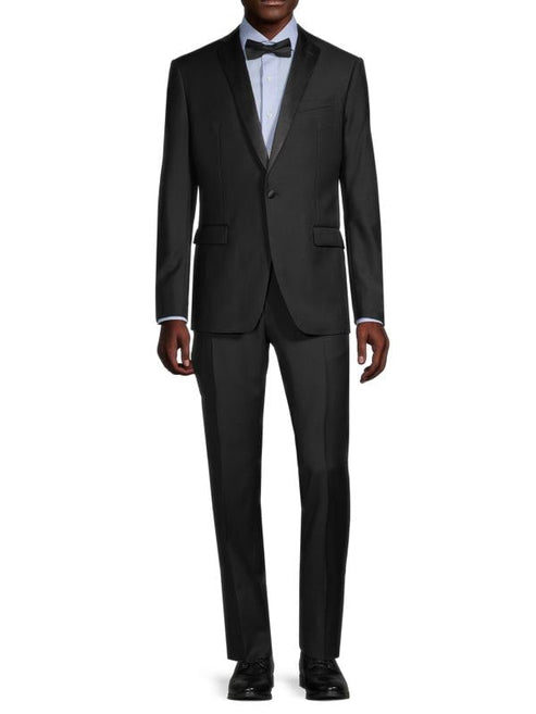 JOHN VARVATOS TUXEDO PANTS IN BLACK product view