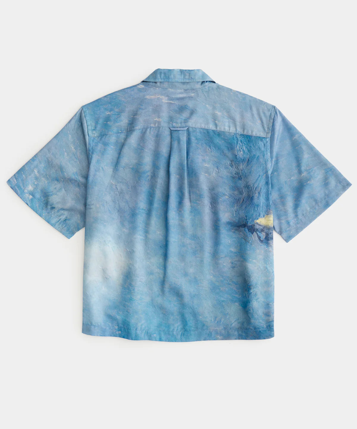 TODD SNYDER X THE MET VAN GOGH CROPPED SHIRT IN SUNFLOWERS in SUNFLOWERS — view 3