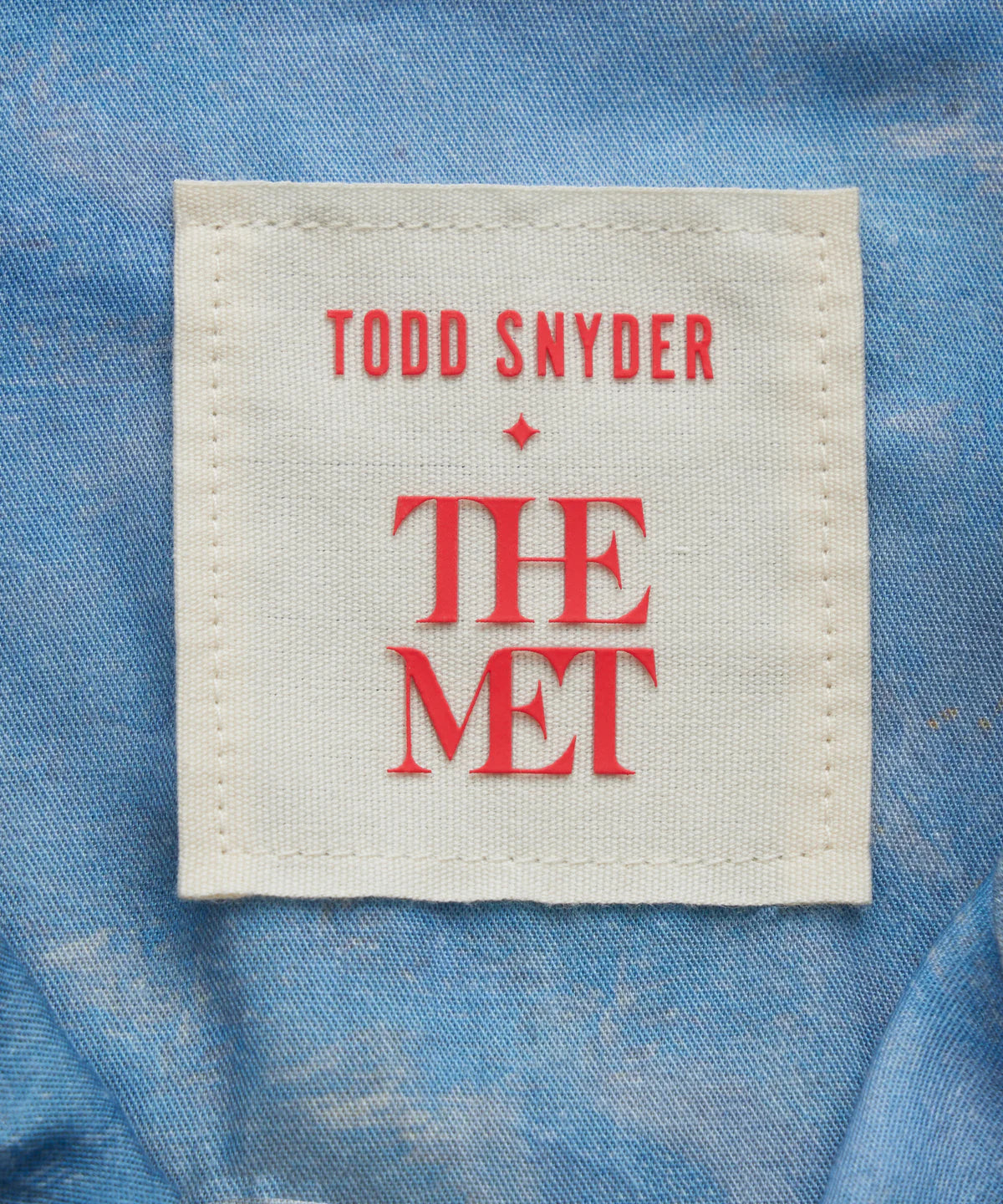 TODD SNYDER X THE MET VAN GOGH CROPPED SHIRT IN SUNFLOWERS in SUNFLOWERS — view 6