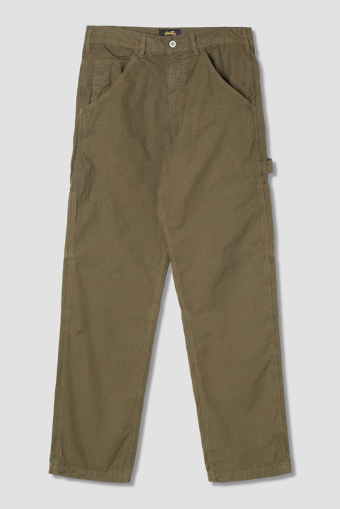 STAN RAY PAINTER PANT IN OLIVE RIPSTOP product view