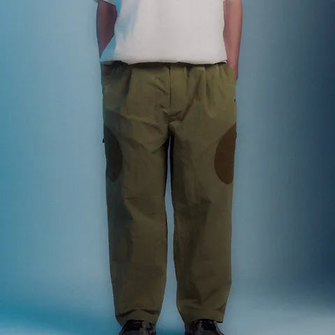 GOODTIMES WANDERER EASY PANTS IN OLIVE GREEN in OLIVE GREEN — view 9