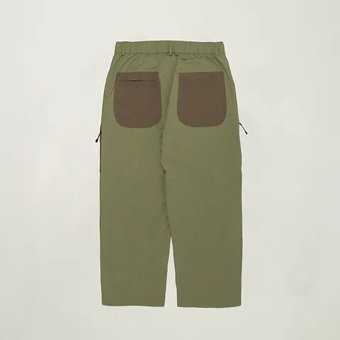 GOODTIMES WANDERER EASY PANTS IN OLIVE GREEN in OLIVE GREEN — view 2