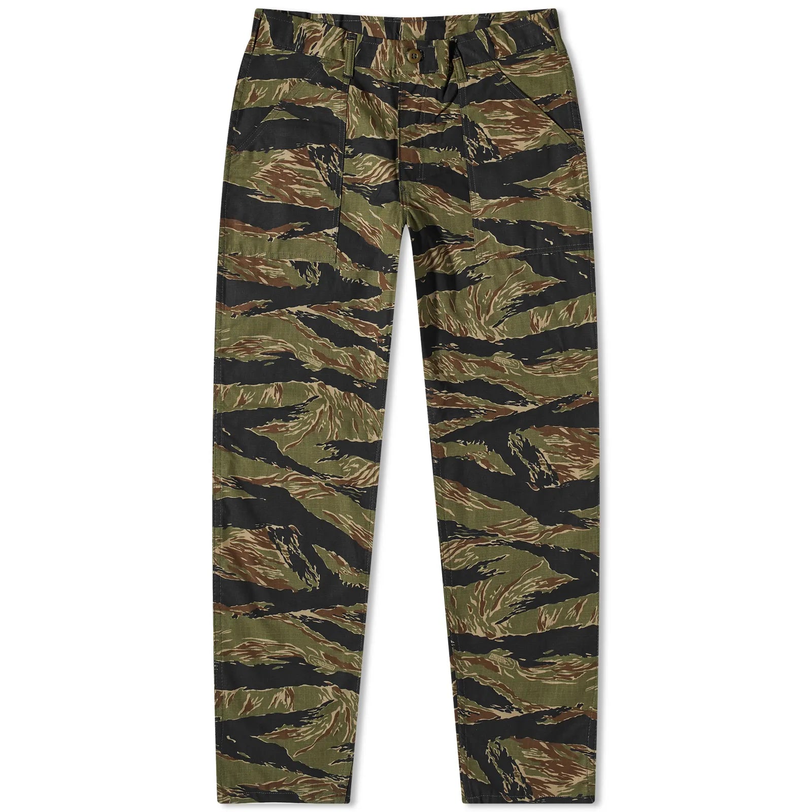 STAN RAY TAPER FIT 4 POCKET FATIGUE PANT IN GREEN TIGER STRIPE in GREEN TIGER STRIPE — main product view
