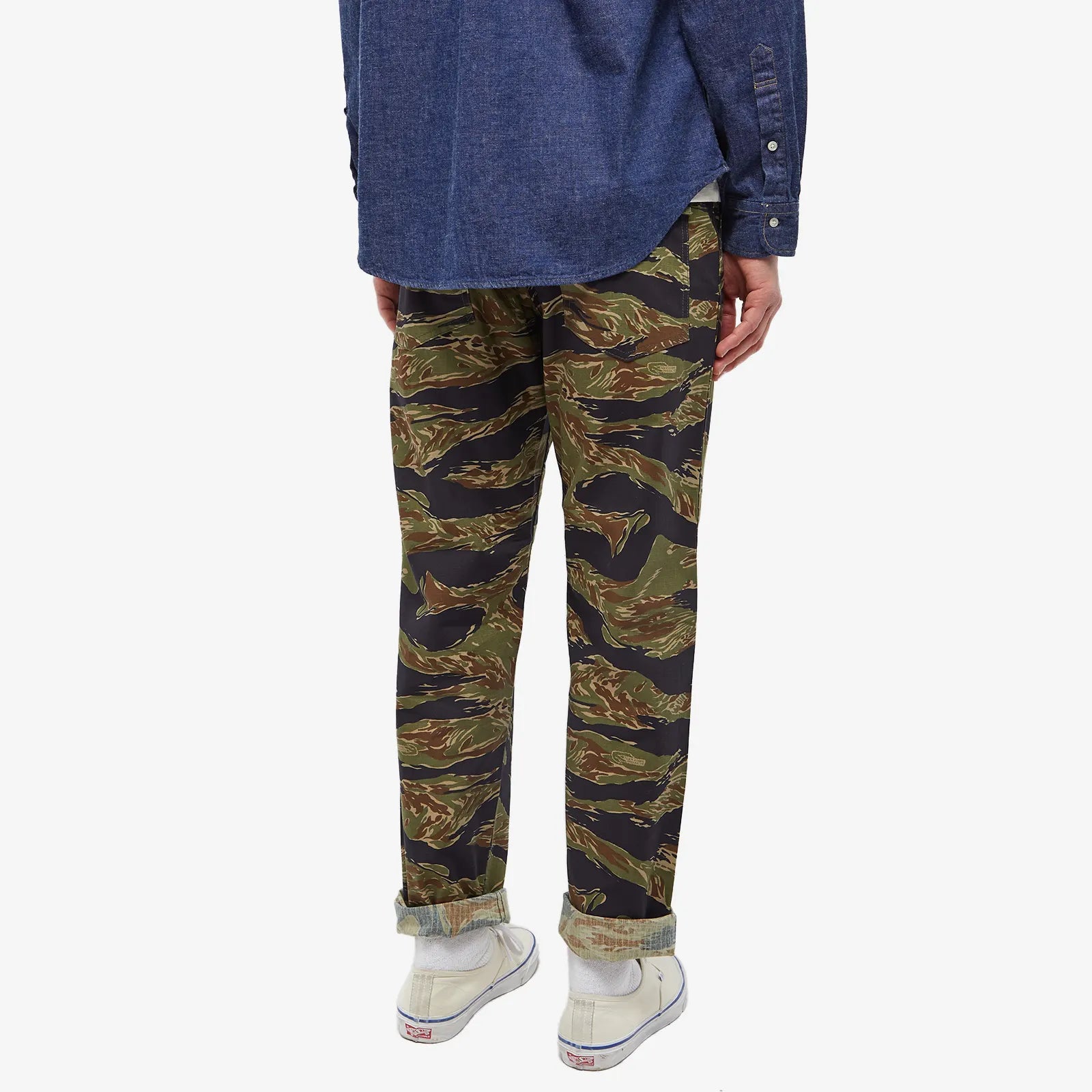 STAN RAY TAPER FIT 4 POCKET FATIGUE PANT IN GREEN TIGER STRIPE in GREEN TIGER STRIPE — view 3