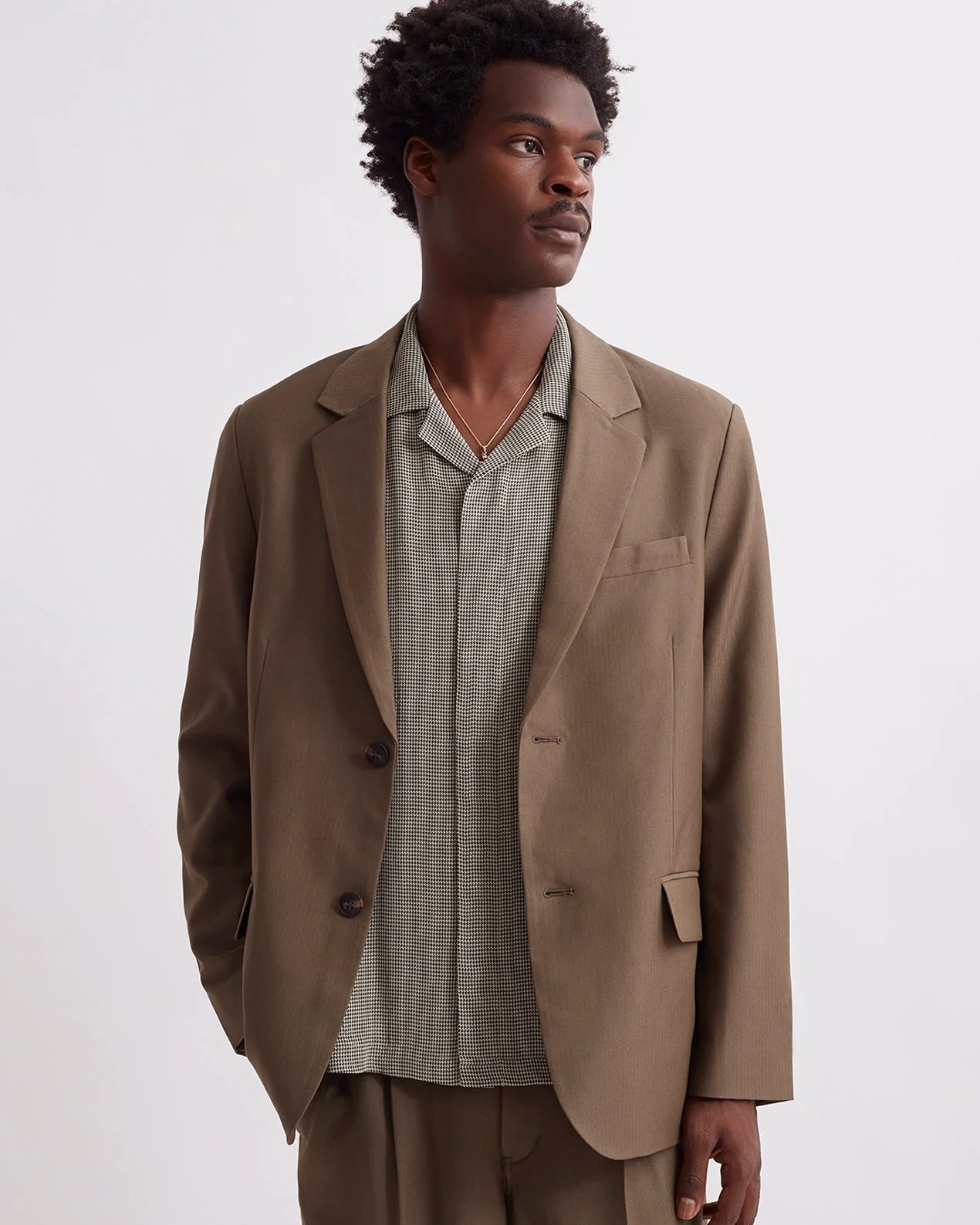 SATURDAYS NYC MIZRA BLAZER IN BUNGEE in BUNGEE — view 4