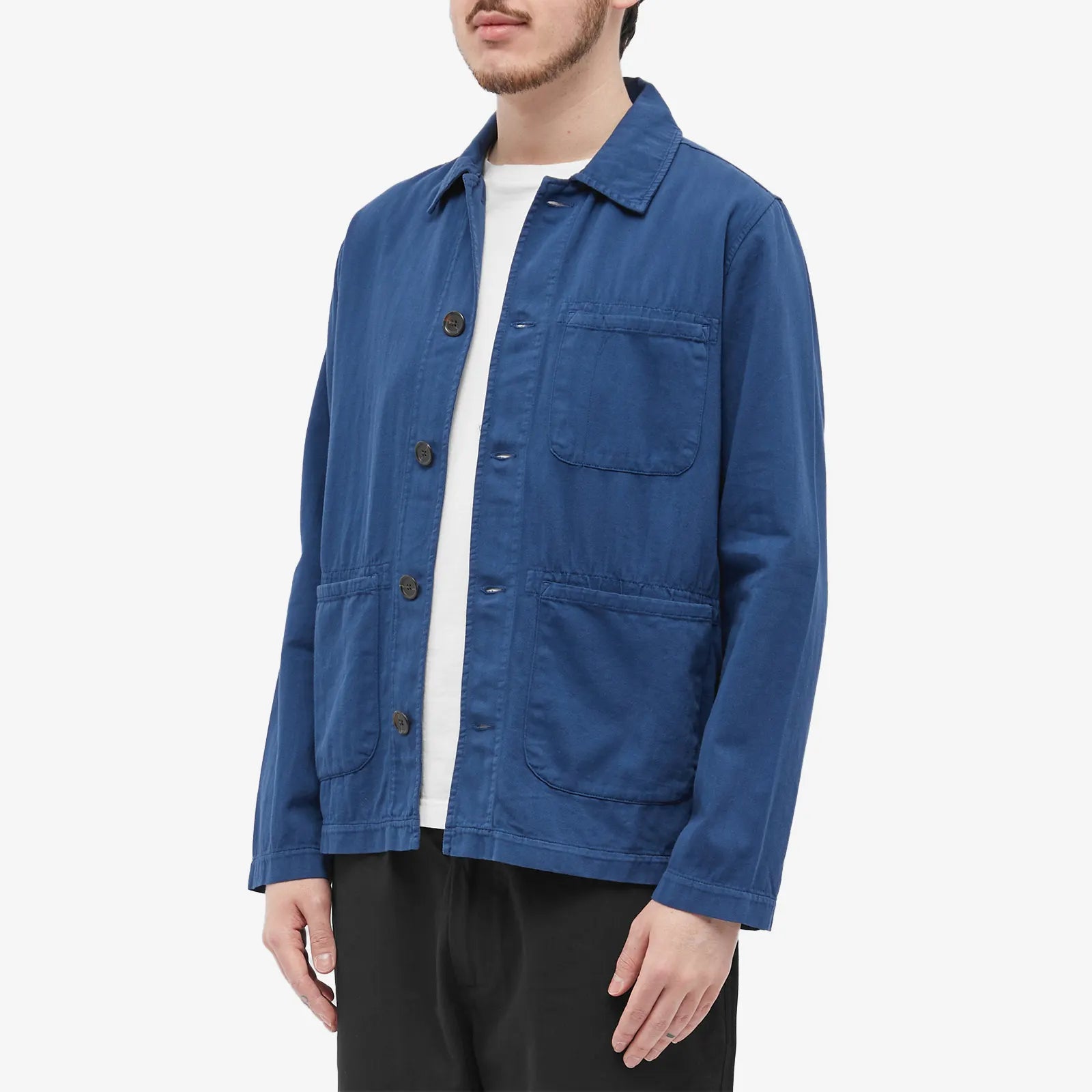 UNIVERSAL WORKS HERRINGBONE COTTON FIELD JACKET in See product description — view 2