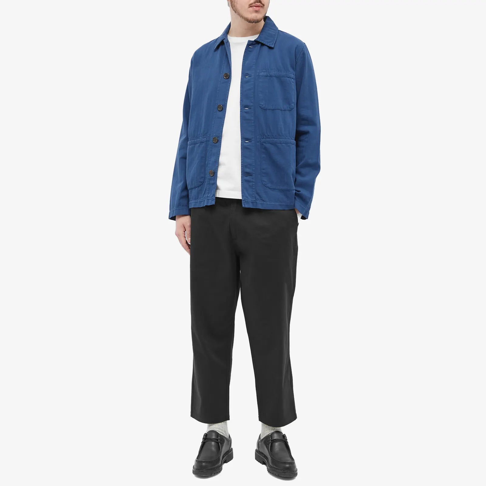 UNIVERSAL WORKS HERRINGBONE COTTON FIELD JACKET in See product description — view 4