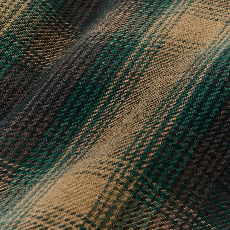 FILSON DEER ISLAND RANCH COAT IN DARK TAN SYCAMORE in DARK TAN SYCAMORE — view 4
