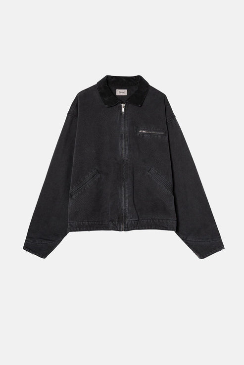 ELWOOD PETROL JACKET IN BLACK product view