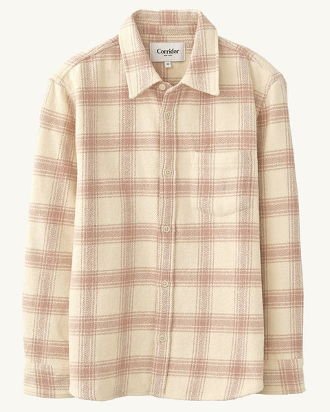 CORRIDOR APPALACHIAN PLAID LS IN NATURAL in NATURAL — view 3