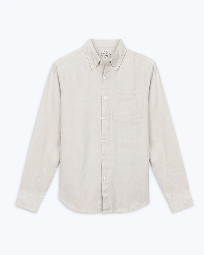ALEX CRANE PLAYA SHIRT IN BONE
