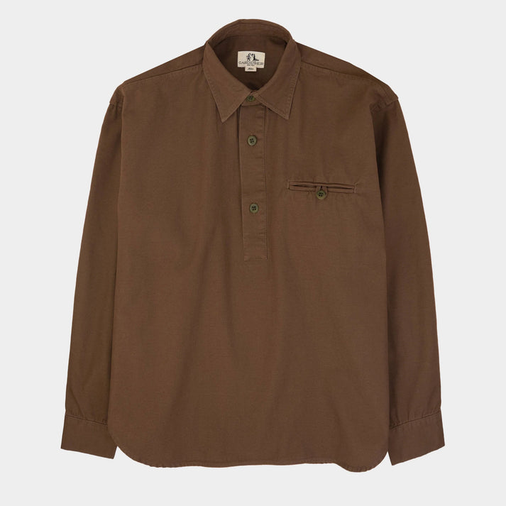 GARDENHEIR WASHED COTTON GARDENING SMOCK NO. 2 IN BARK