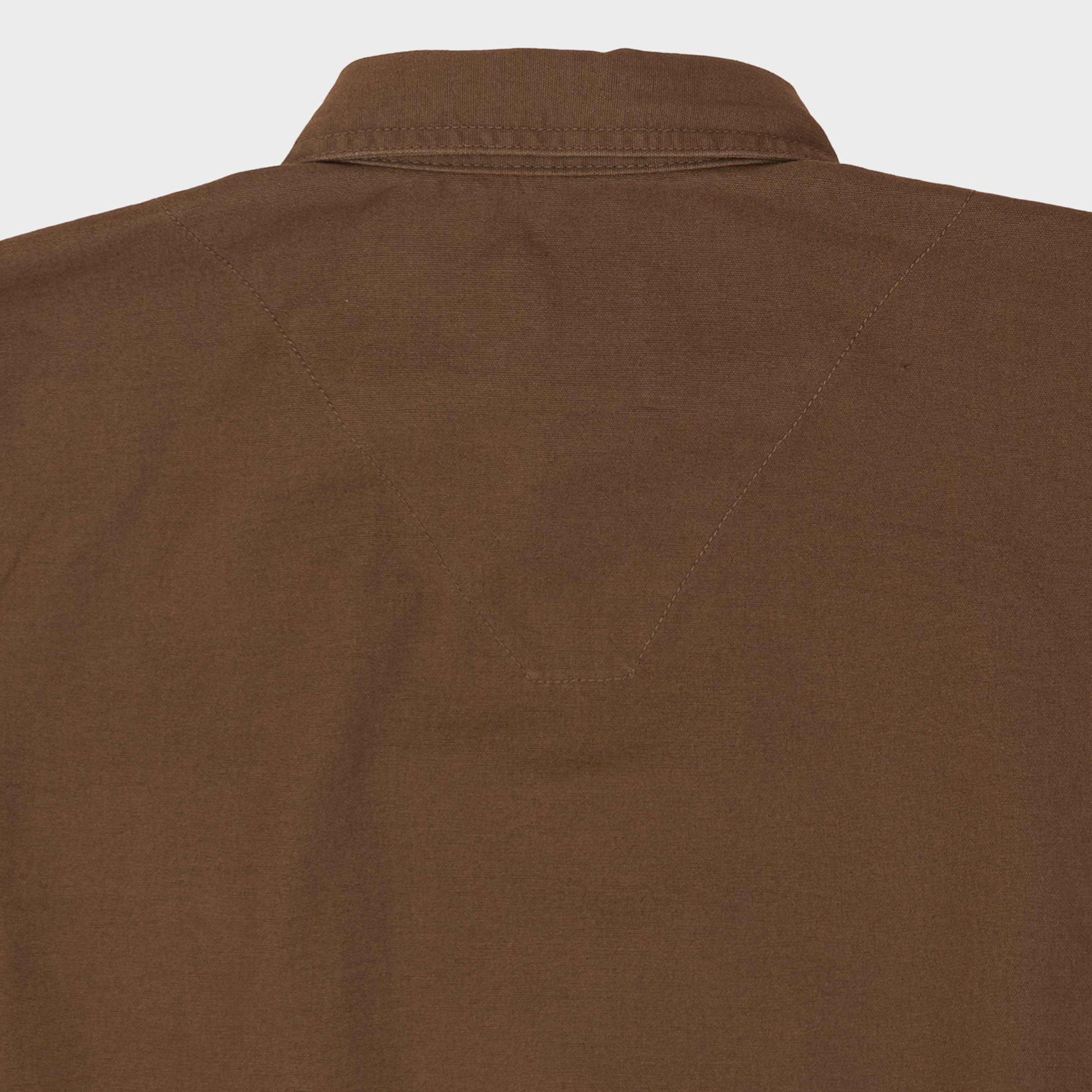 GARDENHEIR WASHED COTTON GARDENING SMOCK NO. 2 IN BARK in BARK — view 3