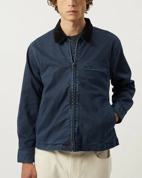 CORRIDOR UTILITY JACKET IN NAVY in NAVY — view 2